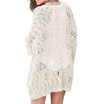 Dsgzkk Sweaters,Women's Knit Cardigan Open Front Cardigan